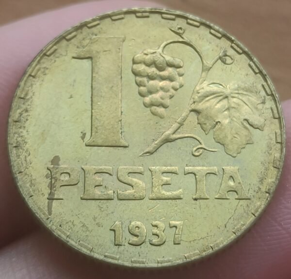 1 Peseta 1937 - II República