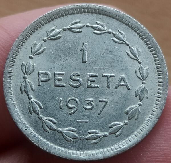 1 Peseta – 1937 – Euzkadi – Guerra Civil