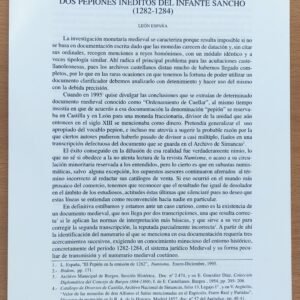 Dos pepiones inéditos del Infante Sancho – Biblioteca León España – Numismática