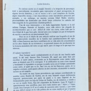 Separata Enrique el Senador y la Moneda Raudense – Biblioteca León España – Numismática