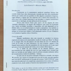 Separata Monedas Medievales Míticas – Biblioteca León España – Numismática