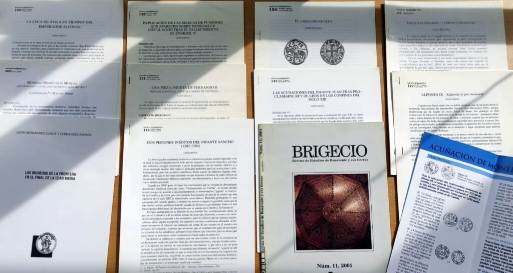 Separatas de la Biblioteca León España – Numismática medieval