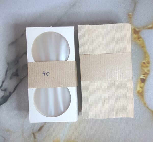 Cartones de grapar para monedas de 40mm