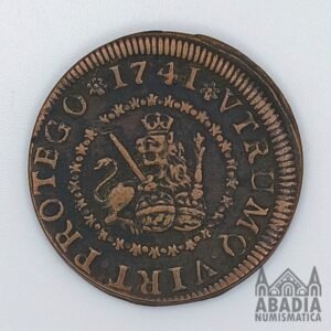 4 Maravedís de Segovia de 1741 de Felipe V
