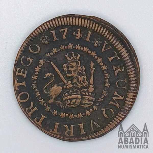 4 Maravedís de Segovia de 1741 de Felipe V