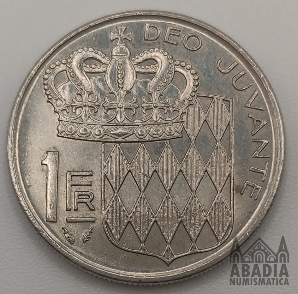 1 Franco 1982 – Mónaco – Príncipe Raniero III