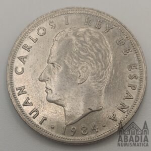 50 Pesetas 1984 – España – Serie M Coronada