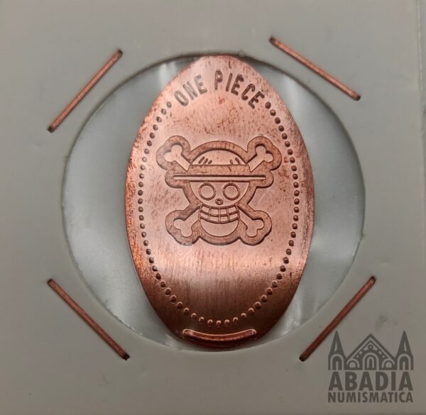Set de 4 monedas enlongadas de anime – España 2025