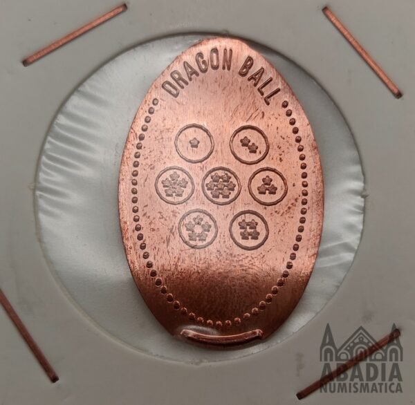 Set de 4 monedas enlongadas de anime – España 2025