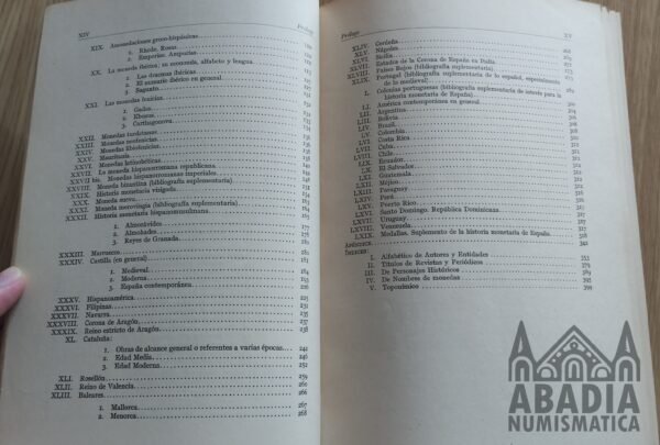 Bibliografía Historia Monetaria de España – Felipe Mateu y Llopis (1958)