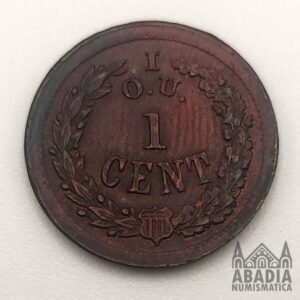 1 Centavo 1863 – Estados Unidos – Token Guerra Civil