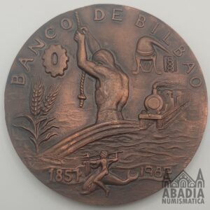 Medalla 1982 – España – 125 Aniversario Banco de Bilbao