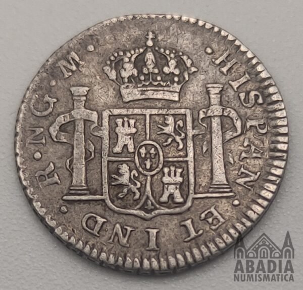 1/2 Real 1807 – España – Guatemala – Carlos IV