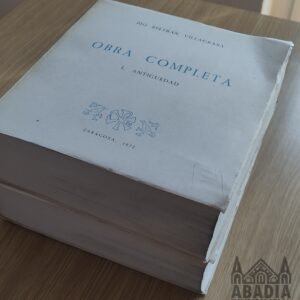 Obra completa, Tomos 1 y 2 – Pío Beltrán Villagrasa (1972)