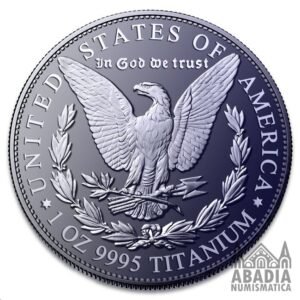 Estados Unidos: Morgan Dollar 2026 – 1 Onza Troy Titanio 9995