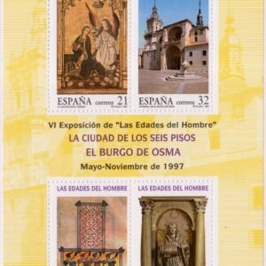 1997 – Las Edades del Hombre – Hoja bloque (Edifil 3494)