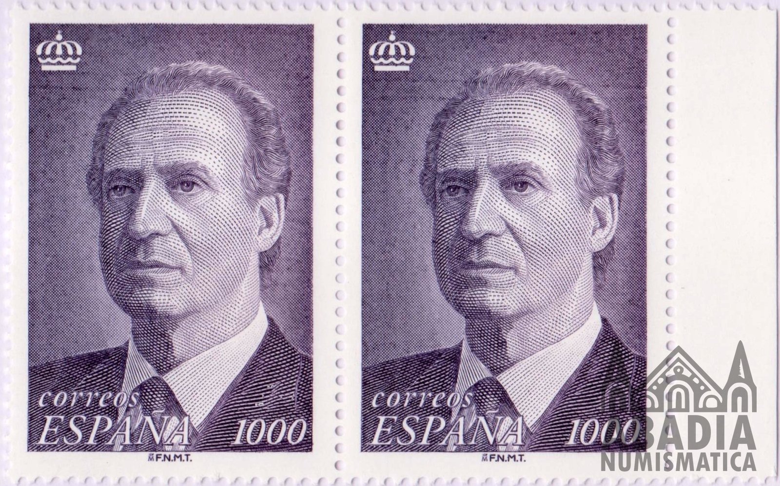 1995 - Don Juan Carlos I – Pareja sin cortar