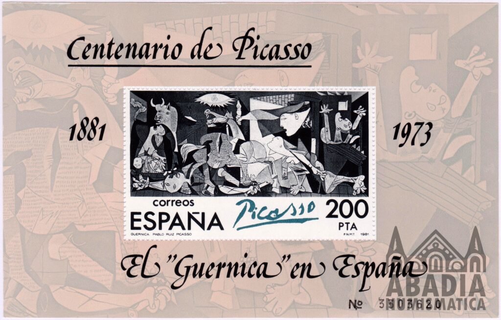 El Guernica en España, Centenario de Picasso, 1881-1981.