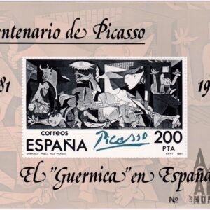 1981 – El Guernica en España, Picasso (Edifil 2631)