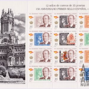 2000 – 150 Aniversario del Primer Sello Español (Edifil MP 68)