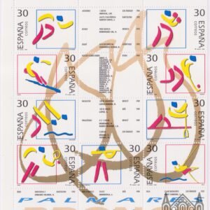 1996 – Deportes Olímpicos de Bronce (Edifil 3418/26)