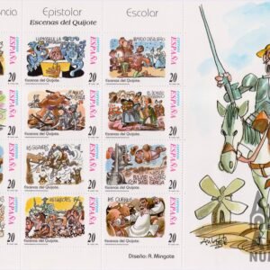 1998 – Correspondencia Epistolar Escolar Don Quijote (Edifil MP 61A)