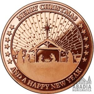 Portal de Belén – 1 Onza AVDP Cobre 999 encapsulada