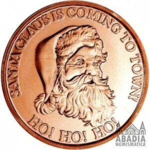Santa Claus Is Coming To Town – 1 Onza AVDP Cobre 999 encapsulada