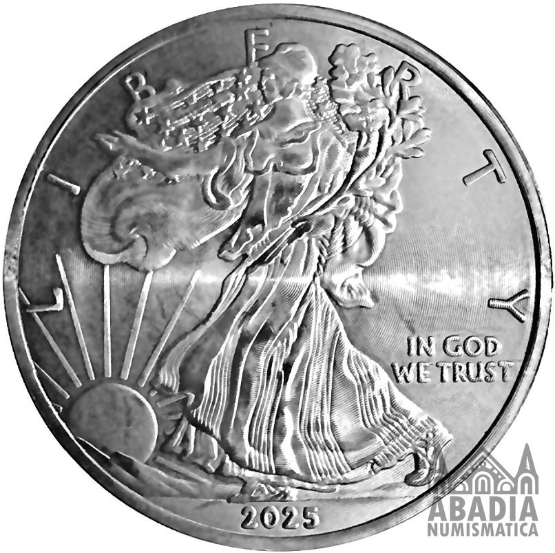 Estados Unidos: American Eagle 2025 – 1 Onza Troy Titanio 9995