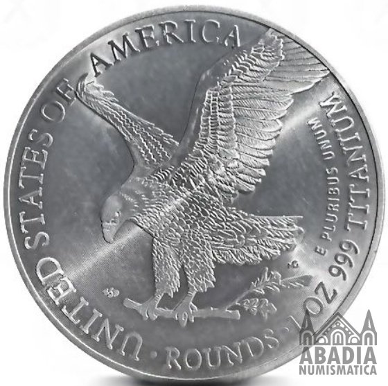 Estados Unidos: American Eagle 2025 – 1 Onza Troy Titanio 9995