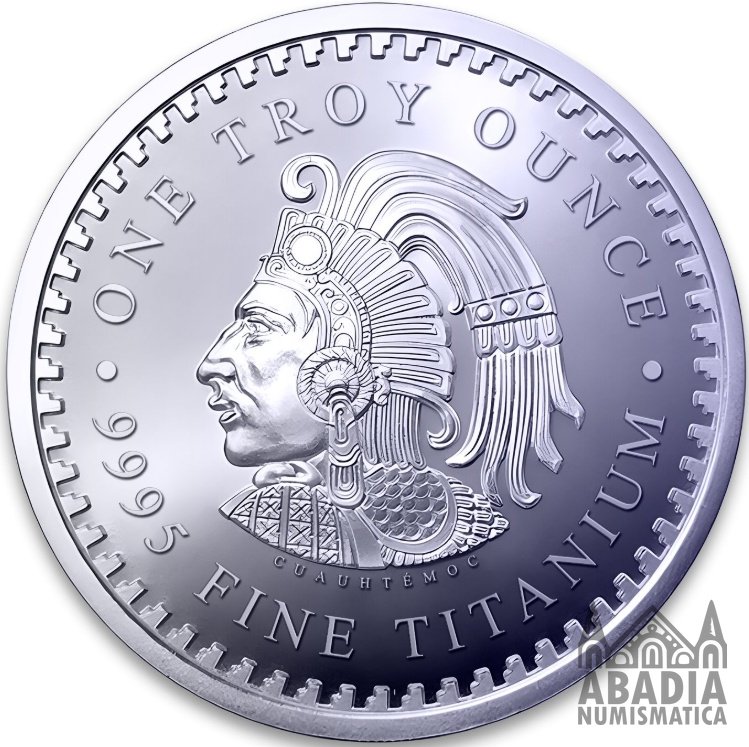 México: Calendario Azteca – 1 Onza Troy Titanio 9995