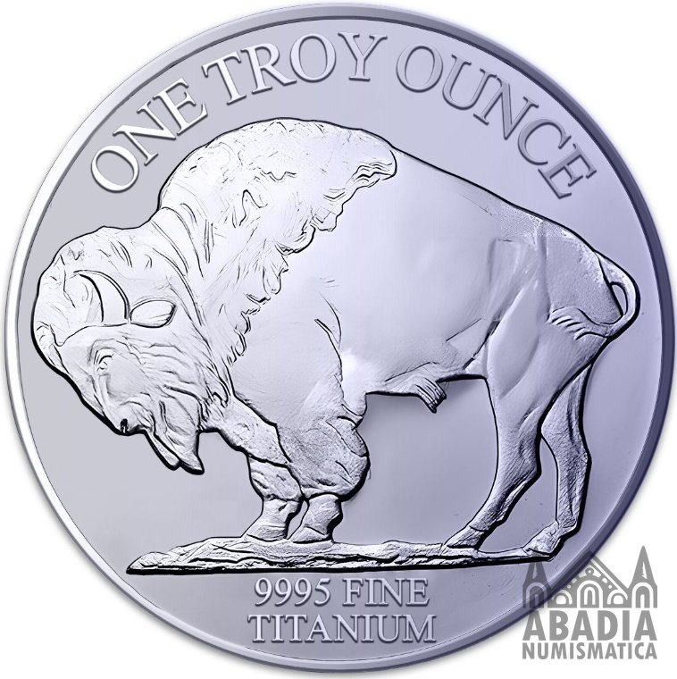Estados Unidos: Búfalo Americano 2026 – 1 Onza Troy Titanio 9995