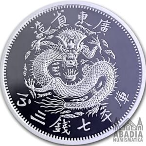 China: Dragón Kwang Tung – 1 Onza Troy Titanio 9995