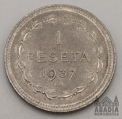 1 Peseta Euskadi 1937 | Guerra Civil Española