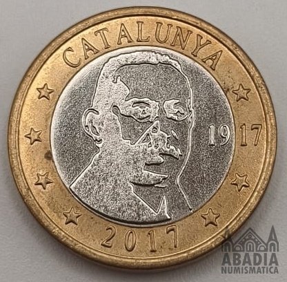 Cataluña 1 Euro Prueba 2017 - No Circulante