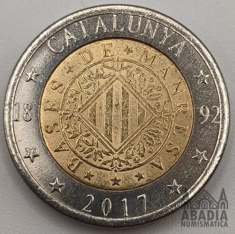 Cataluña 2 Euro Prueba 2017 - No Circulante