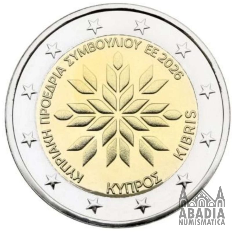 2026 – Chipre – 2 Euros – Presidencia del Consejo de la UE