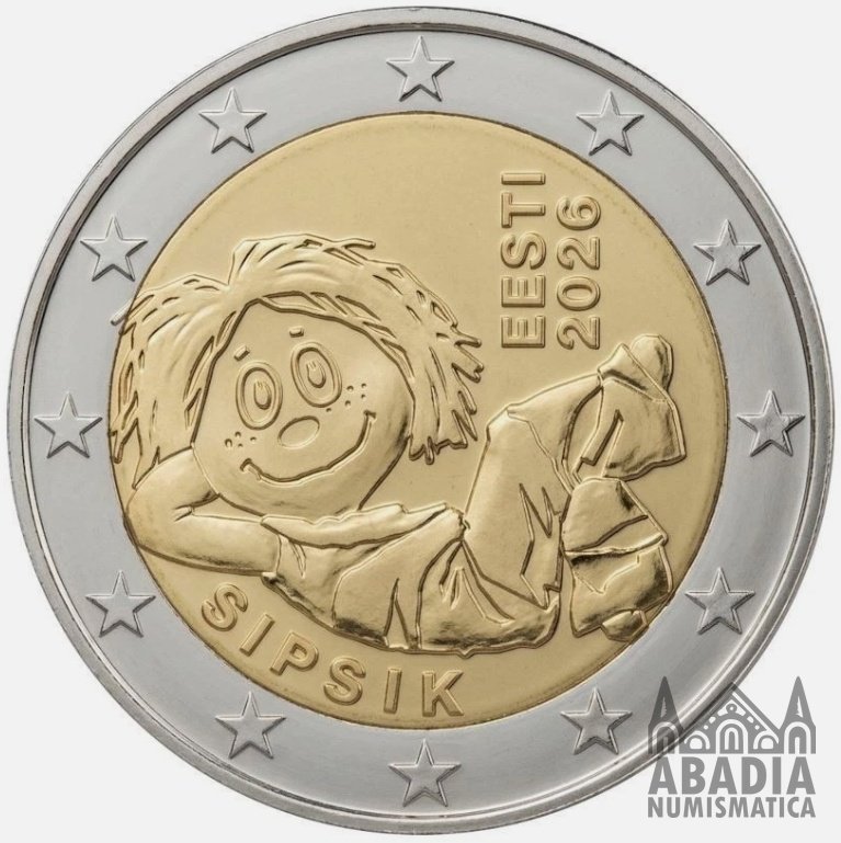 2026 – Estonia – 2 Euros – Sipsik
