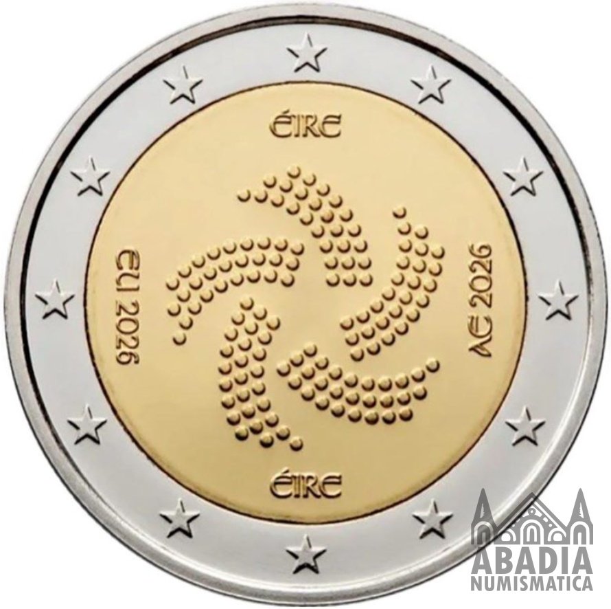 2026 – Irlanda – 2 Euros – Presidencia Consejo de la UE
